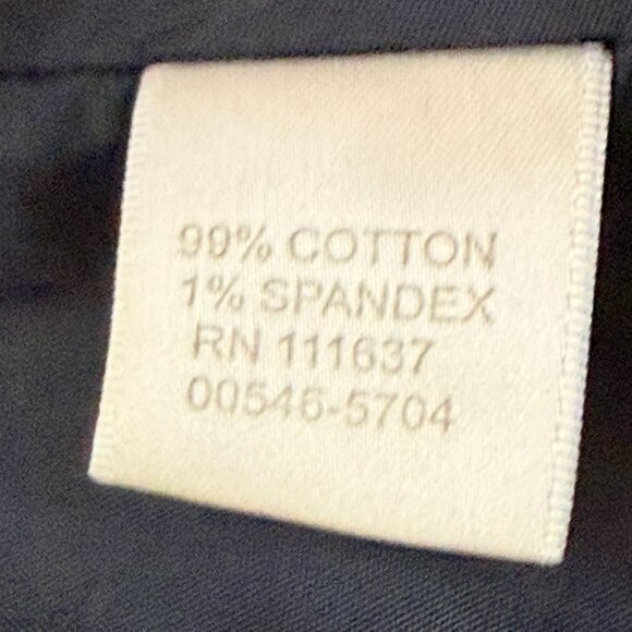 Christopher & Banks Open Front Denim Jacket Braided Silver Thread Trim - Large - Picture 10 of 10